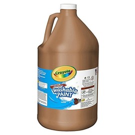 CRAYOLA LLC WASHABLE PAINT GALLON BROWN (Set of 3)