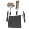 Grill Cleaning Tool Set with Brushes and Carrying Bag, 4