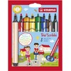 Triangular Fibre-Tip Pen - STABILO Trio Scribbi - Pack of