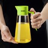 CCKO Glass Olive Oil Dispenser Bottle 19oz Olive Oil Bottle