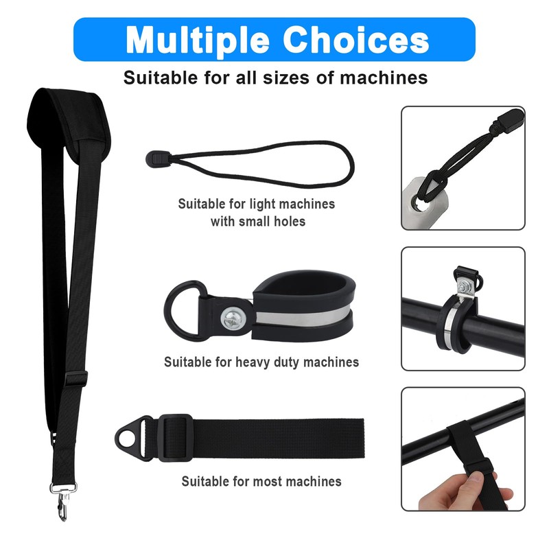 Long Trimmer Strap, Shoulder Strap for Grass Trimmer with Sturdy