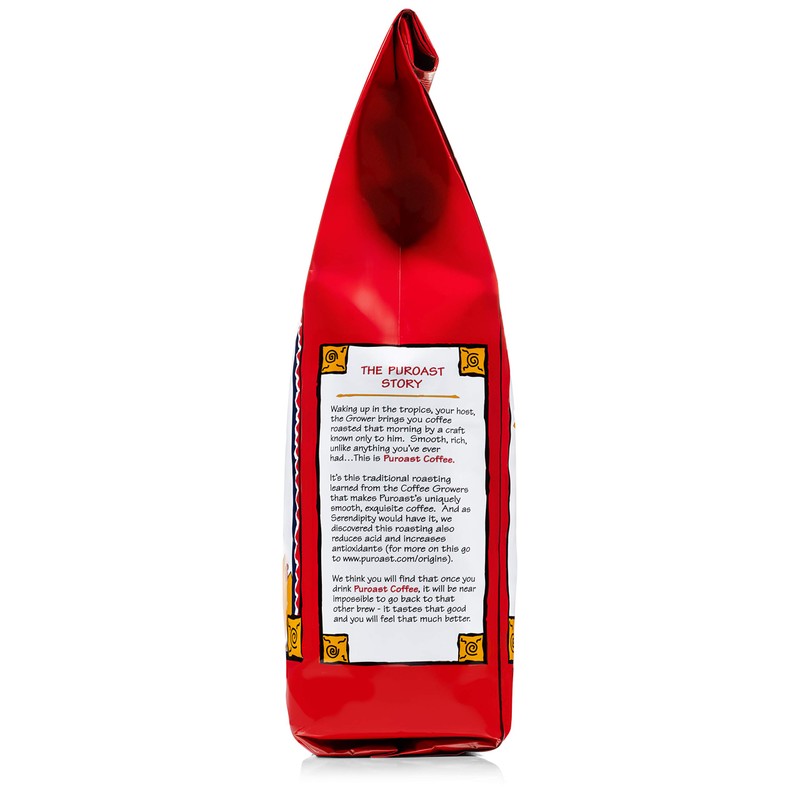 Puroast Low Acid Coffee Decaf Whole Bean | Decaf French