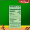 Emerald Nuts Honey Glazed Almonds (1-Pack), 5.5oz Resealable Bag, Kosher
