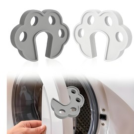 Washing Machine Door Prop Open Front Load Washer Door Prop Dryer Door Prop Open Dishwasher Laundry Door Holder Washer Door Stopper to Keep for Proper Ventilation & Drying Washer Accessories 2 Pack