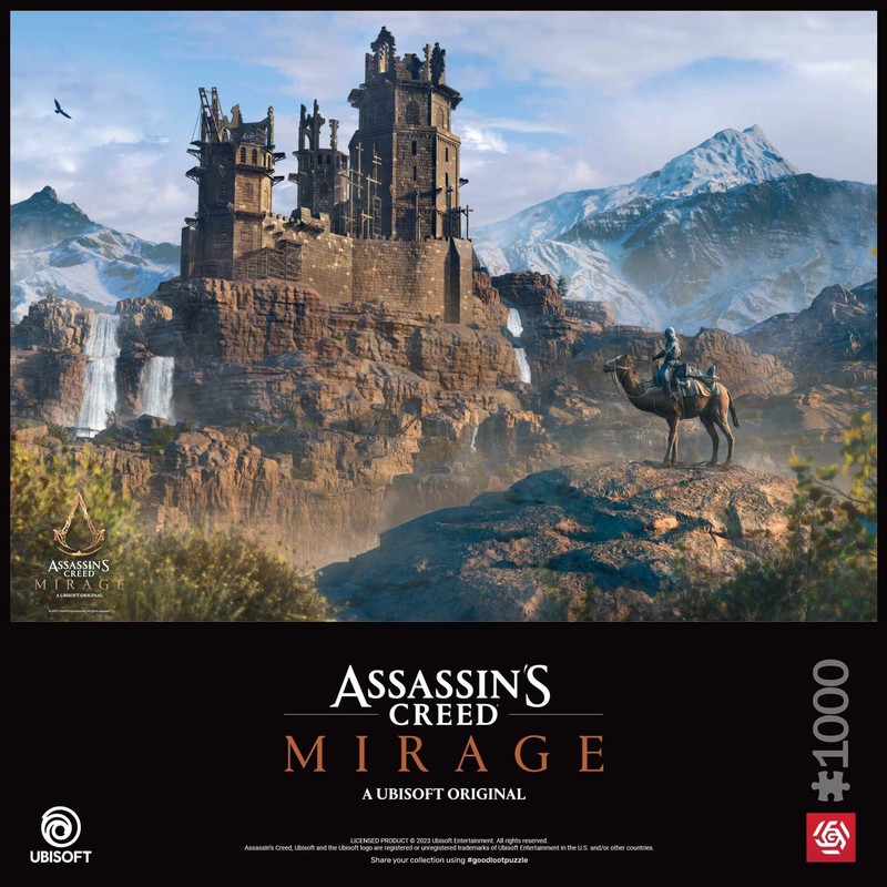 Good Loot GDL24347 Assassin's Creed Mirage Puzzle, 1000 Pieces
