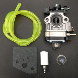Carburetor Carb Compatible with Ryobi Fan Jet Gas Blower RY25AXB 25cc Fuel Line Gasket