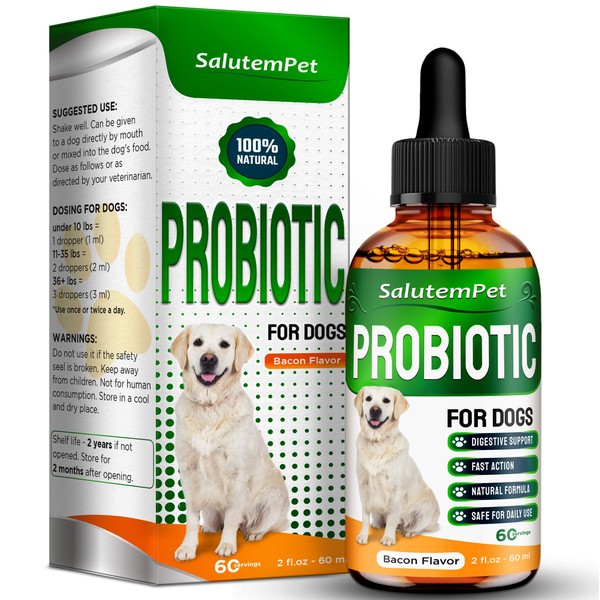Probiotics for Dogs | Liquid Probiotics for Dogs | Prebiotic