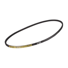 O-850 V-belt [850 mm length x 10 mm width x 6 mm thickness] rubber drive belt for power transmission, black