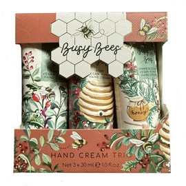 Heathcote & Ivory Busy Bees Holiday Vegan Honey Hand Cream Trio Set