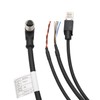 HangTon M12 12-pin Power Network Ethernet Data Cable for DJI