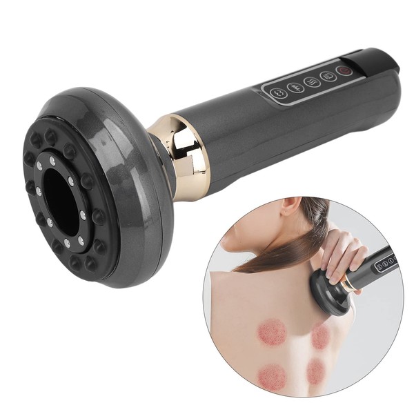 Intelligent Cupping Device Low Pressure Electric Scratch Cupper Massager for Full Body Muscle Relaxation Relaxation (Infrared)