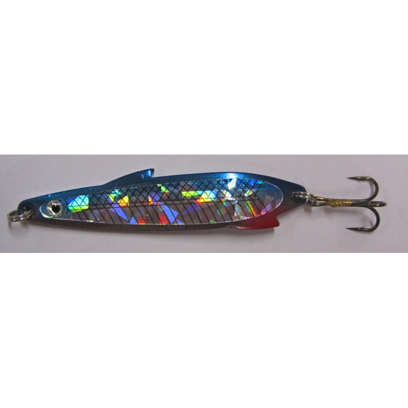 Fladen Set 5 Finned Rodskar Lure - Blue/Green/Red, 12 g