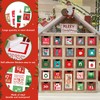 WhatSign Christmas Advent Calendar Numbers Sticker 96PCS