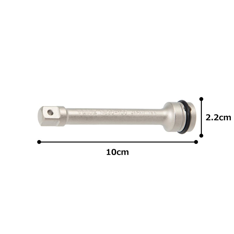 Tone HPNE30-100 Impact Extension Bar, 3/8 in. (9.5 mm), Total