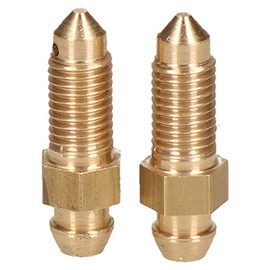 AB Tools Brass Brake Caliper Bleeding Bleed Nipple Screw Bleedscrew 5/16 x 24 UNF 2pc