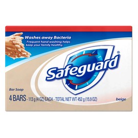 Antibacterial Bath Bar Soap (1 Pack of 4 bars)