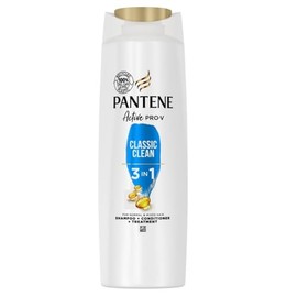 Pantene Pro-V Classic Clean 3 In 1 Shampoo + Conditioner + Treatment, Brings Out Healthy-Looking Shine, 400ML