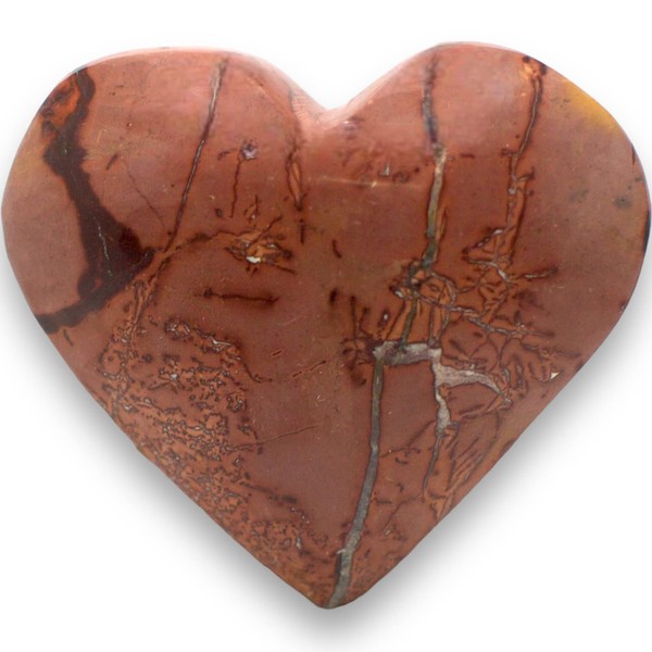 Saharan Desert Jasper Medium Polished Heart. High Energy Spiritual Reiki
