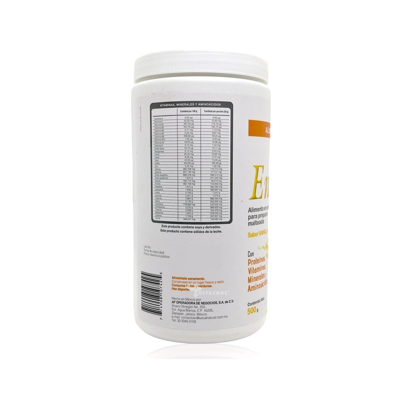 Malteada Enersoy Salud Natural Vainilla 500g