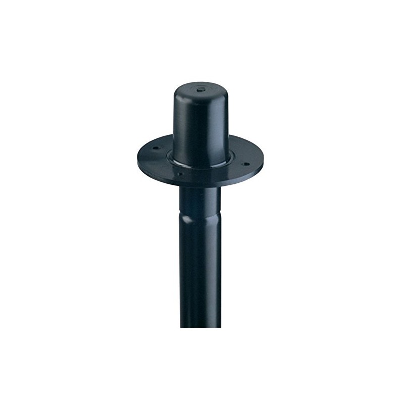 K&M 19654-000-55 FLANGE ADAPTER BLACK FOR SPEAKER STAND Pa Accessories