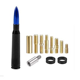 CORONIR Vehicle Antenna Car Truck Antenna Replacement for Ford F Series F150 Raptor F250 F350 F450 Super Duty Ranger Explorer Dodge RAM 1500 2500 3500 Heavy Duty Classic Pickup Trucks-Blue