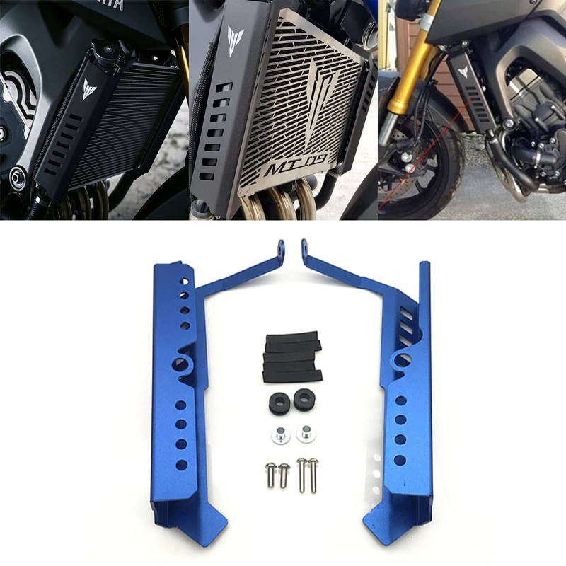 Motorcycle Radiator Grille Guard Protector Side Cover Radiator Cooling Tank