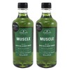 Village Nat. Bath Oil & Body Wash 2In1 Muscle 16