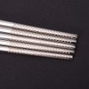 Fdit Stainless Steel Love Hearts Pattern Chopsticks, 1 Pair, Dishwasher