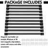 SDLDEER 18" Magnetic Tool Holder, 10 Packs Magnetic Storage Strips