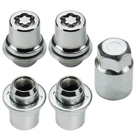 M12 x 1.5 Wheel Lock Lug Nut Set for Toyo-ta Avalon Corolla Solara Venza Le-xus ES350 IS250 NX200t RC300 Anti Theft Wheel Lock Replace 00276-00900 00016-99115