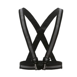 A-SAFETY Safety Vest, 9 Colors, Orange, Reflective Vest, Fluorescent Belt, High Visibility, Adjustable, Bicycle, Motorcycle, Traffic Security, Nighttime Security, Guidance, Guardman, For Construction Sites, Black