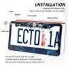 SDMKA Blue Dragon License Plate Frames 2 Pcs 2 Holes