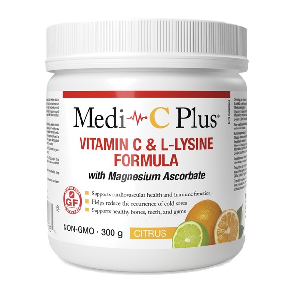 Medi-C Medi C Plus With Magnesium Ascorbate Citrus Powder 300g