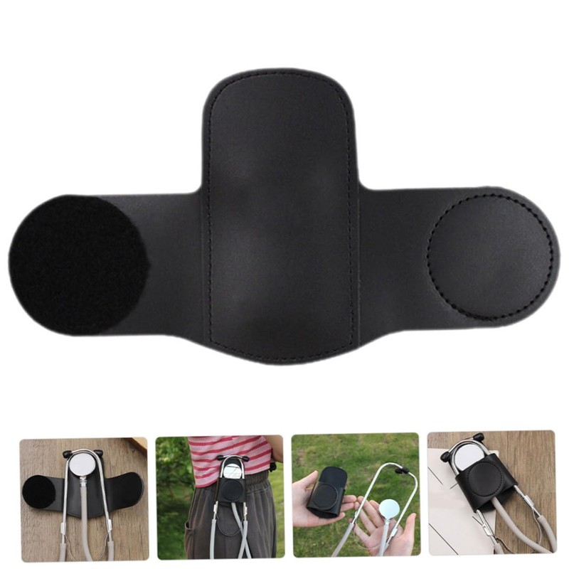 Sosoport 2pcs Stethoscope Tape Holder with Sturdy Clip and Secure