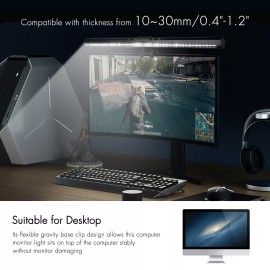 Neoglint Dimmable LED Screen Bar Light USB Computer Monitor Eye-Caring Reading Lamp Y1J0