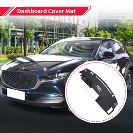FUELHOOD Dashboard Cover Dash Cover Mat Carpet for Infiniti FX35 2003-2008 Black Faux Leather 1 Pc Anti-Slip Car Interior