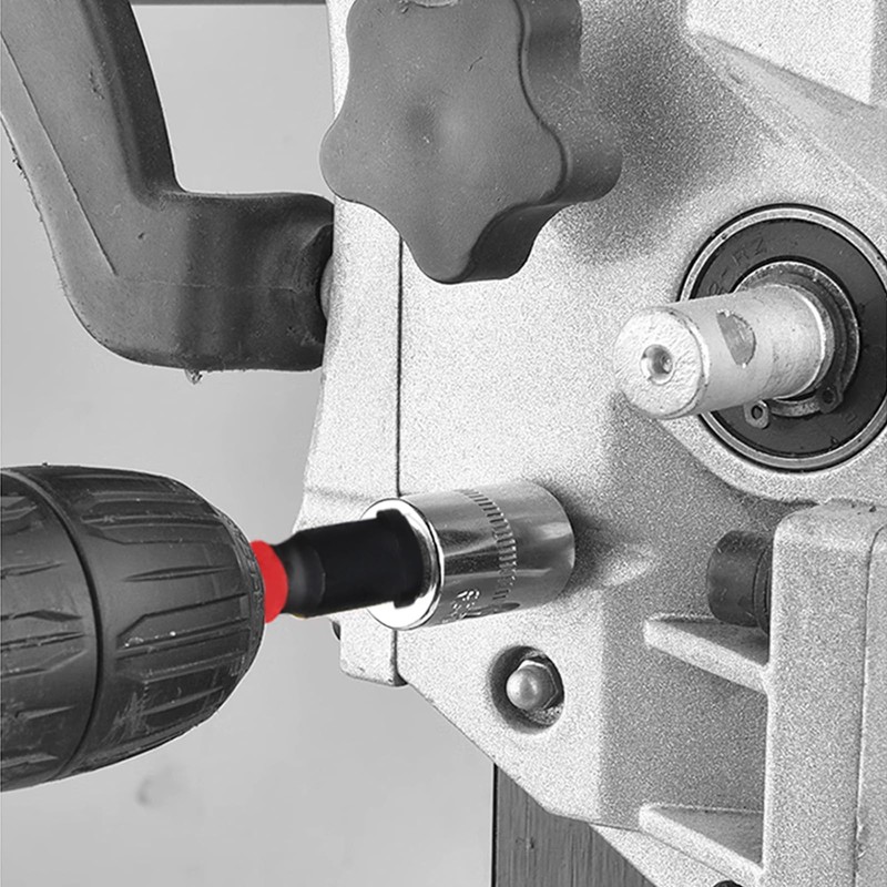 Geinxurn 3Pcs Impact Socket Adapter Set,1/4" 3/8" and 1/2" Drive,