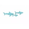 K&M Great white Shark Set of Three Realistic Toy Model