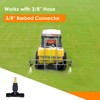 Metal Sprayer Boom Wand with 3 Flow Rate Nozzles -Wide-Coverage
