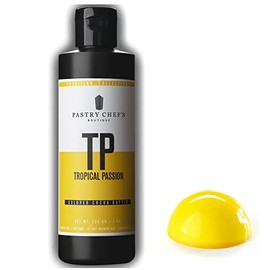 Pastry Chef's Boutique Intuition Collection Premium Colored Cocoa Butter Coloring for Chocolate - 8 oz. - Tropical Passion Yellow