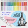 Zebra Mildliner Double Ended Pastel Highlighter Assorted 5pk (Blue, Yellow,