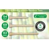 LONGRIDGE Bamboo Tees 83 mm Natural (Pack of 30)