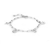 Tamaris Anklet TJ-0427, Stainless Steel, Cubic Zirconia