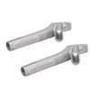 2PCS Heat Gun Nozzle 5x10mm Oval Head 8mm End Hot