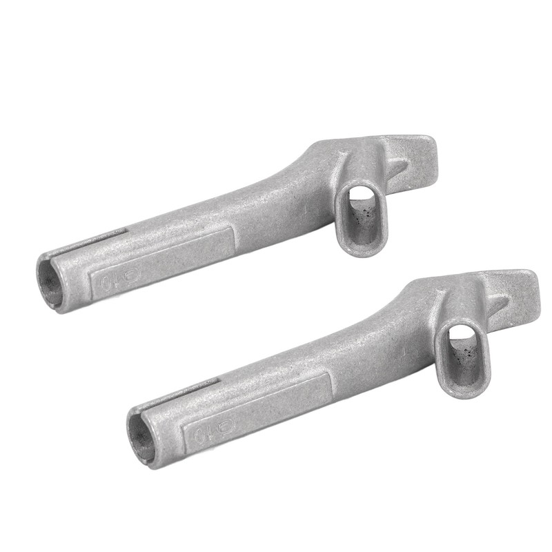 2PCS Heat Gun Nozzle 5x10mm Oval Head 8mm End Hot