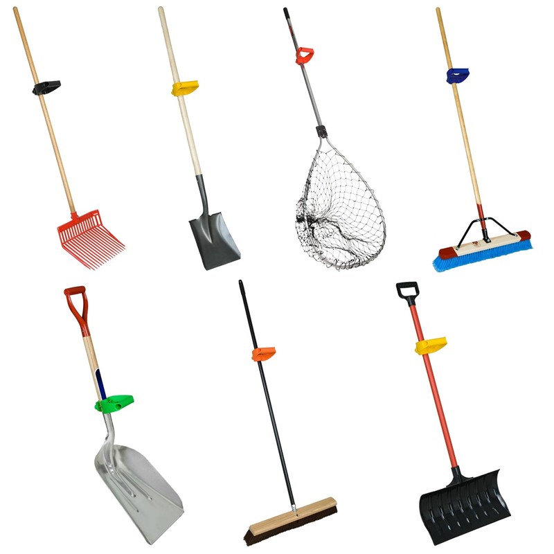 Back-Saving Tool Handle Attachment, EVR-Grip Upgrade, Labor-Saving Ergonomic Shovel Add-on