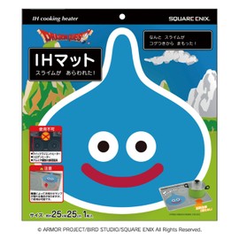 Toyo Aluminum S4811 IH Mat IH Cooking Heater Sheet, Dracque, Slime, Thin Soft, Type, Approx. 9.8 x 9.8 inches (25 x 25 cm), 1 Piece