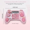 Pink calculators Basic for Teachers Basics Office, Electronic Math, Addition,