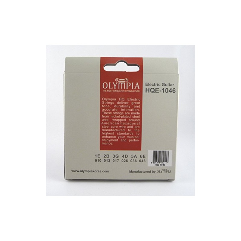 Olympia HQ electric guitar strings 10-46 gauge