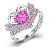 Dtup Anillo Corazón Rosa Sailor Moon Mamoru To Usagi Angel
